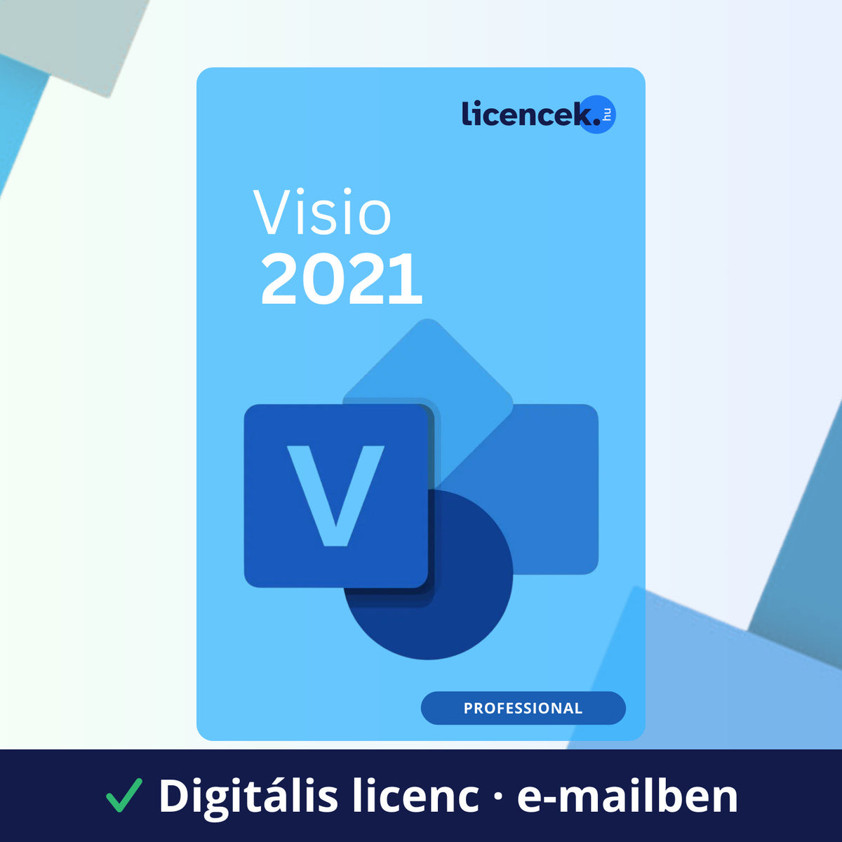Microsoft Visio 2021 Professional – digitális licenc, termékkulcs