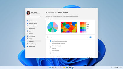 Windows 11 Pro – akadálymentességi beállítások