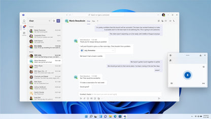 Windows 11 Pro – hangalapú gépelés