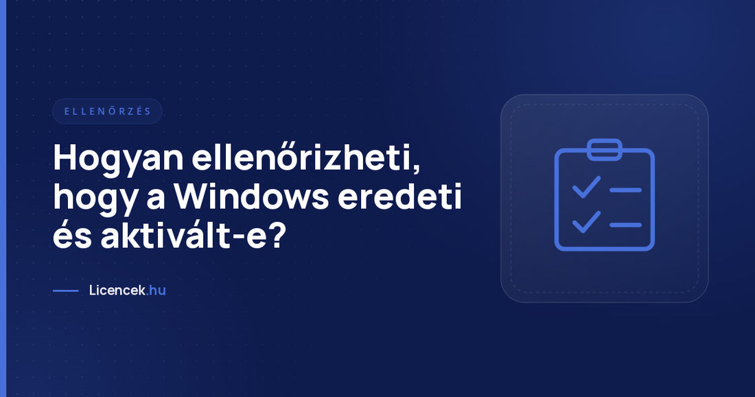 Hogyan ellenőrizheti, hogy a Windows eredeti és aktivált-e?
