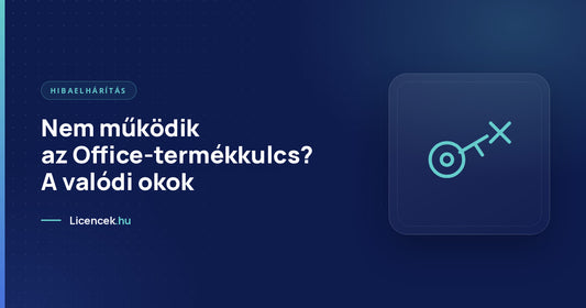 Nem működik az Office-termékkulcs? A valódi okok