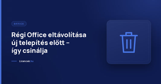 Régi Office eltávolítása új telepítés előtt – így csinálja
