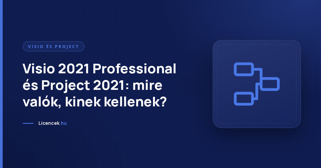 Visio 2021 Professional és Project 2021: mire valók, kinek kellenek?