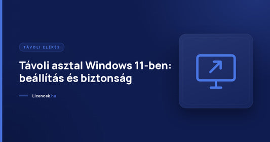 Távoli asztal Windows 11-ben: beállítás és biztonság
