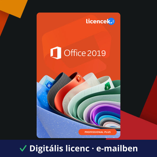 Office 2019 Professional Plus digitális licenc – termékkulcs