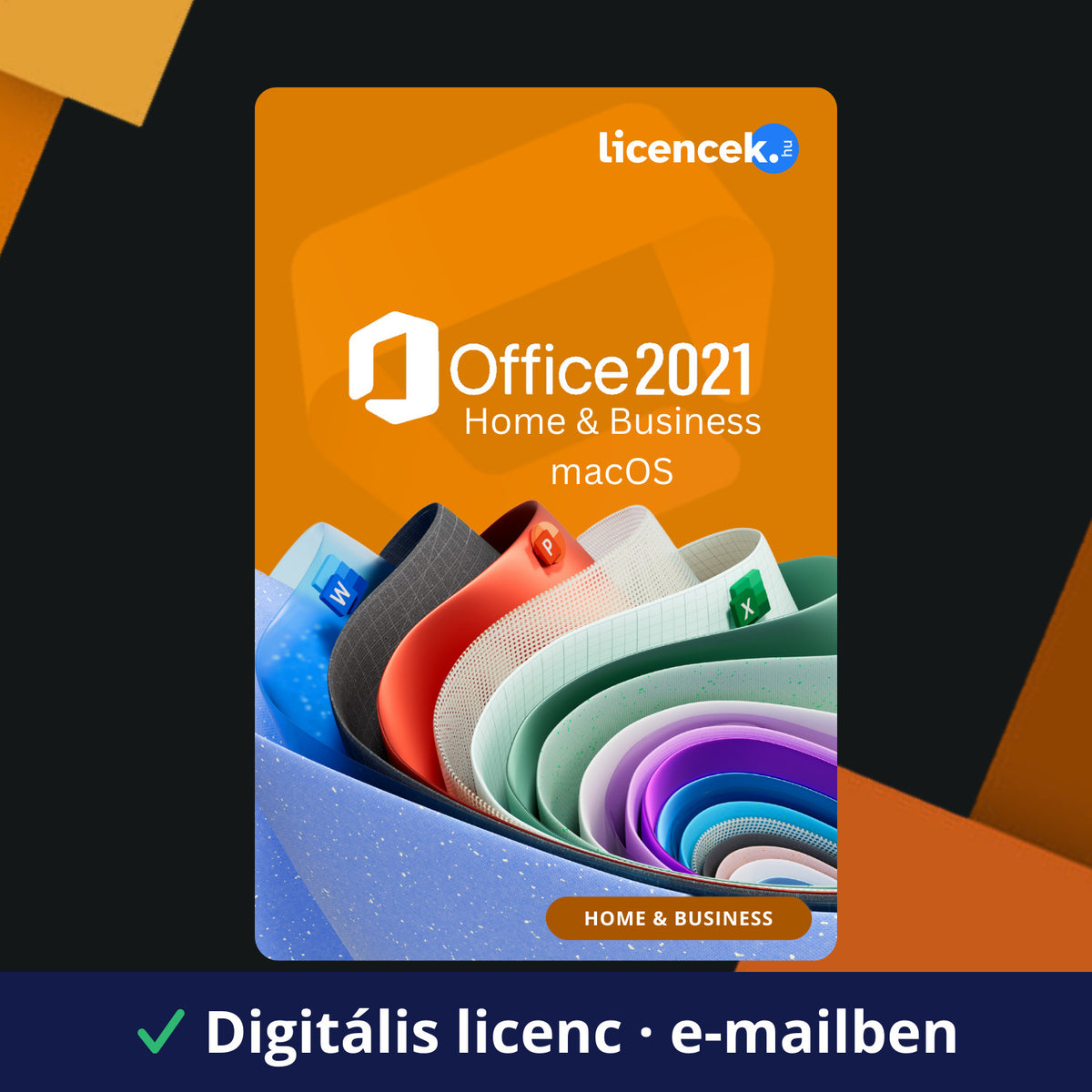 Office 2021 Home & Business Macre és MacBookra – termékkép