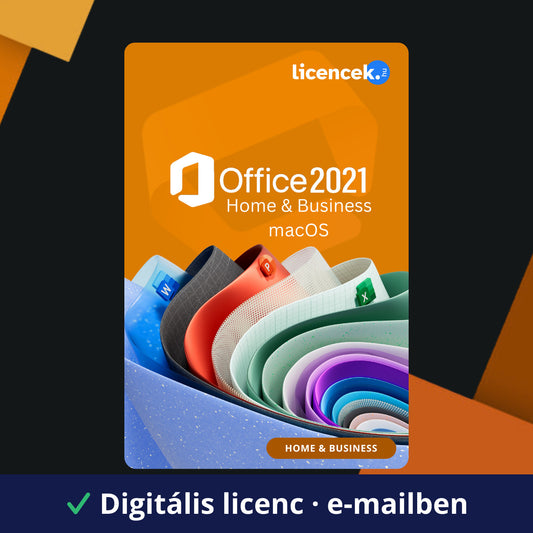 Office 2021 Home & Business Macre és MacBookra – termékkép