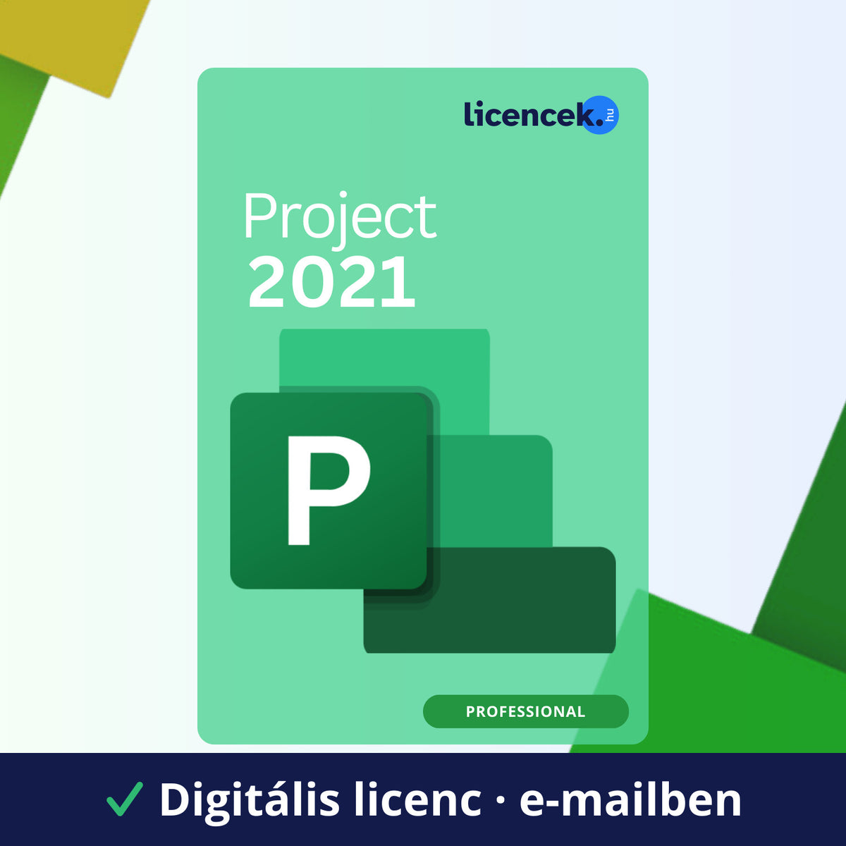 Microsoft Project 2021 Professional – digitális licenc, termékkulcs